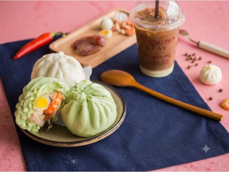Đọc thông tin dinh dưỡng khi mua bánh bao đóng gói