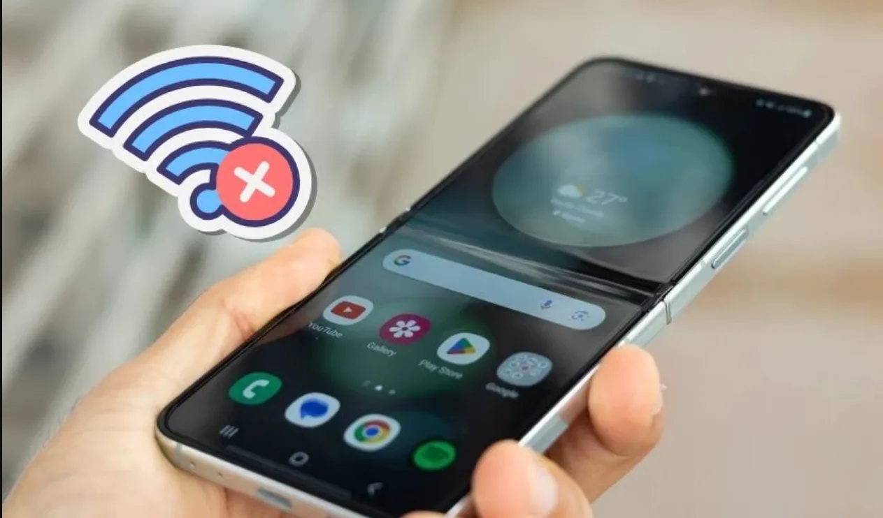 Kiểm tra dữ liệu di động khi Wi-Fi Samsung kết nối nhưng mất mạng