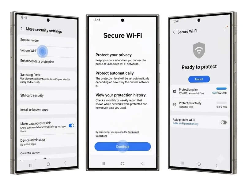 Bảo vệ Wi-Fi Samsung bằng mật khẩu mạnh và kiểm soát kết nối