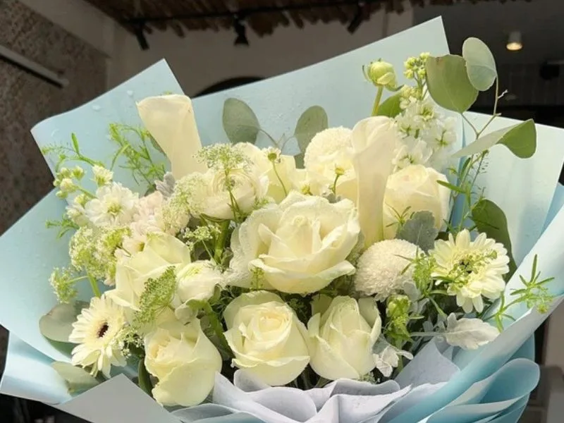 hoa hong trang co y nghia gi thong diep tinh khoi trong tinh yeu va cuoc song