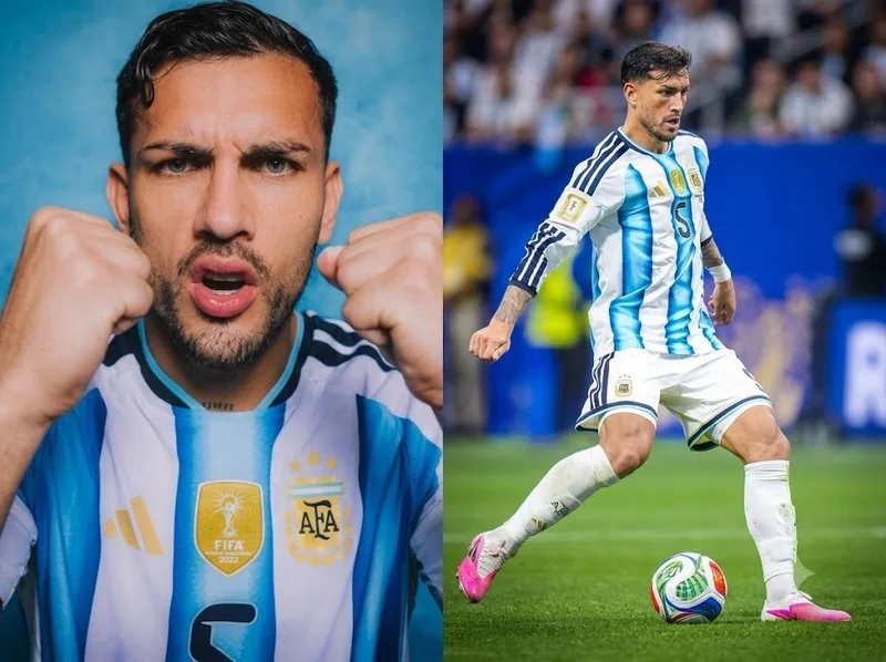 Số 5 Argentina thuộc về Leandro Paredes tại World Cup 2022 và 2026.