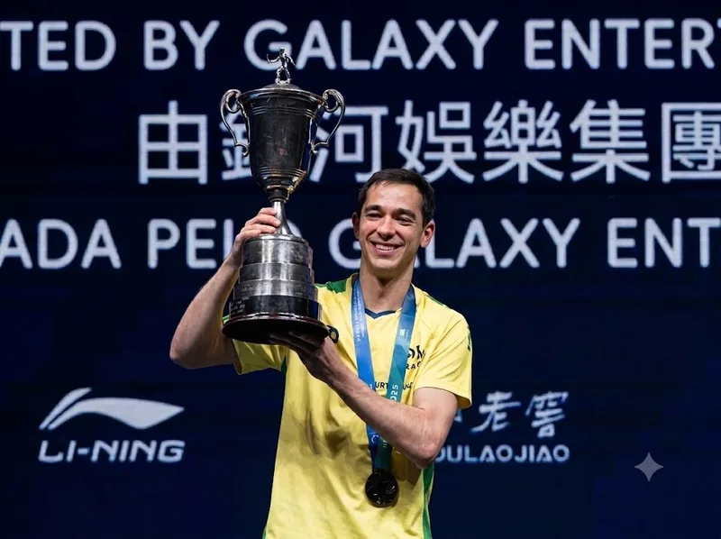 Calderano vô địch ITTF Men’s World Cup 2025 và tạo cột mốc lịch sử cho bóng bàn Brazil.