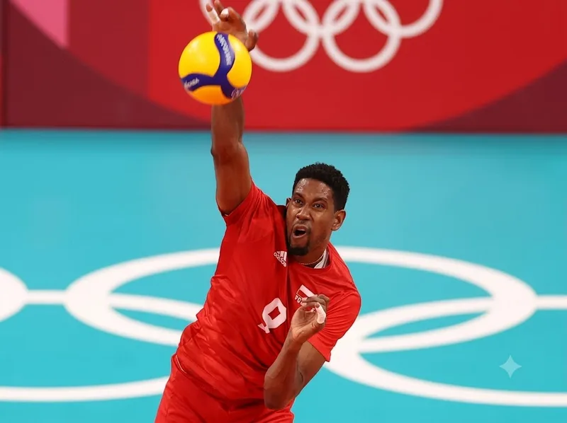 Wilfredo Leon cùng tuyển Ba Lan giành HCB Olympic Paris 2024.