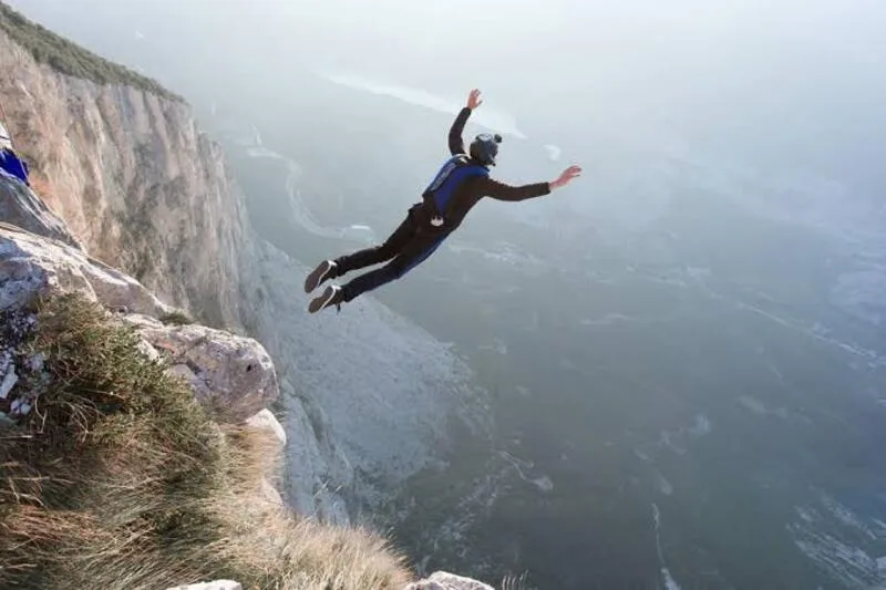Base jumping