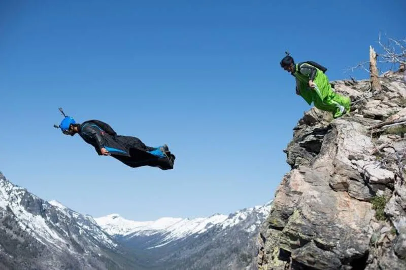 Base jumping
