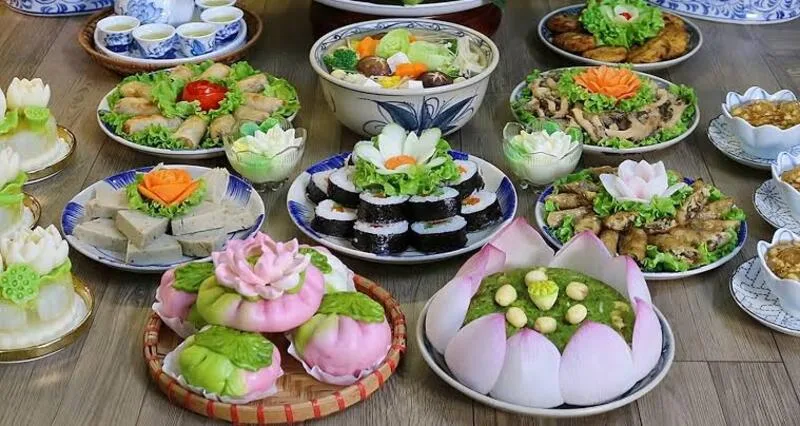 mâm cúng rằm tháng 7